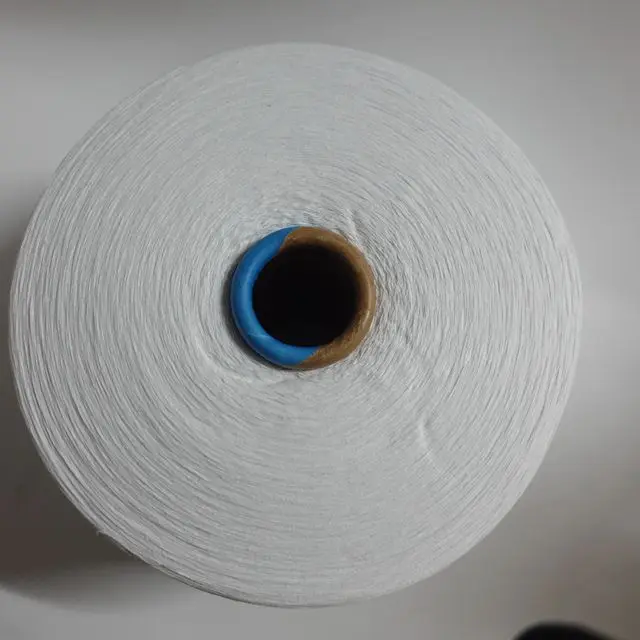 Thread Of Polyester Core And Cotton Yarn blend Yarn For Knitting Weaving