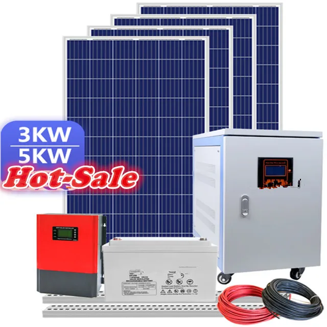 Solar power supply solution Photovoltaic energy storage system on and off grid system
