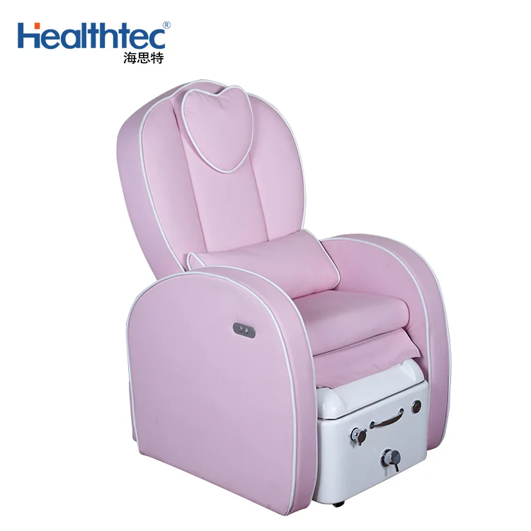 Healthtec beauty pink salon chairs salon furniture modern manicure electric massage pedicure chairs luxury pink sets