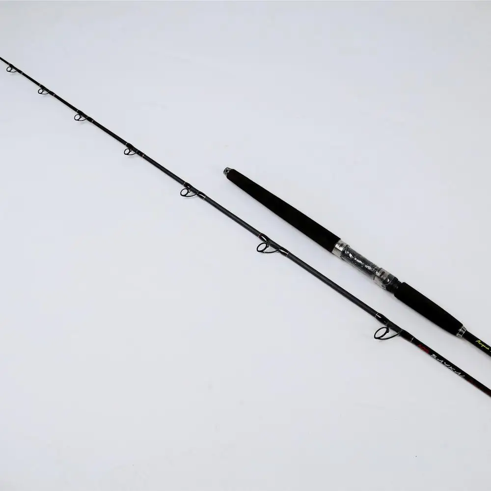 Super Hard Deep Sea Solid Carbon 2.2M Boat Trolling Fishing rod