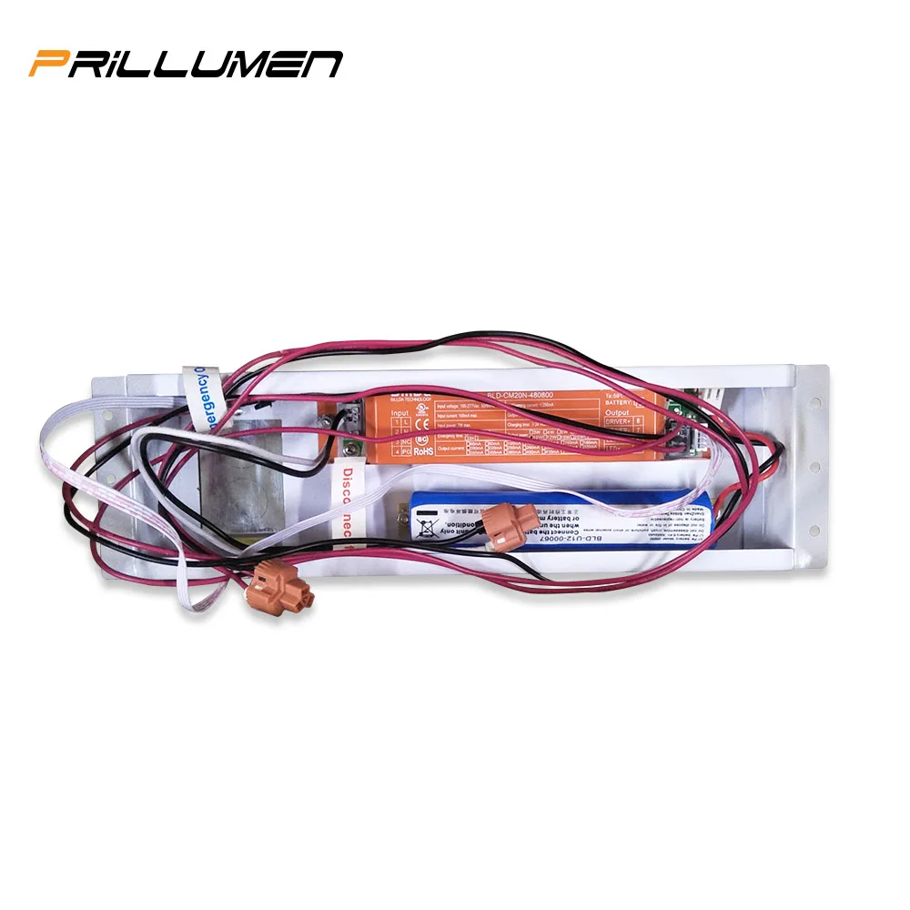 Best Price Panel Lights Led Ceiling Newest Overcharge Led Linear Triproof Light Lithium Battery Emergency Power Supply