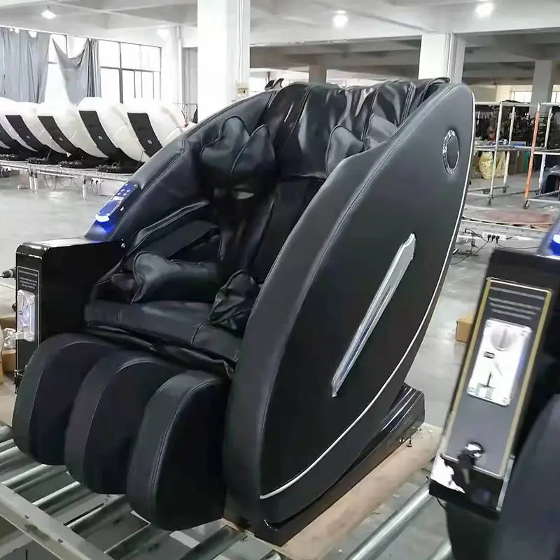 Лидер продаж заказной коммерческий массаж всего тела офис невесомость 4D управляемый купюроприемник торговое кресло для монет массажное