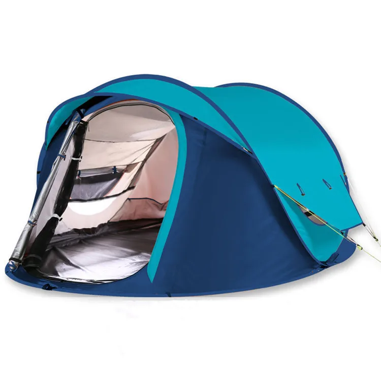 Hot-Sale Customized Portable Speed Up Outdoor Camping 4 People Soft Roof Top Tents