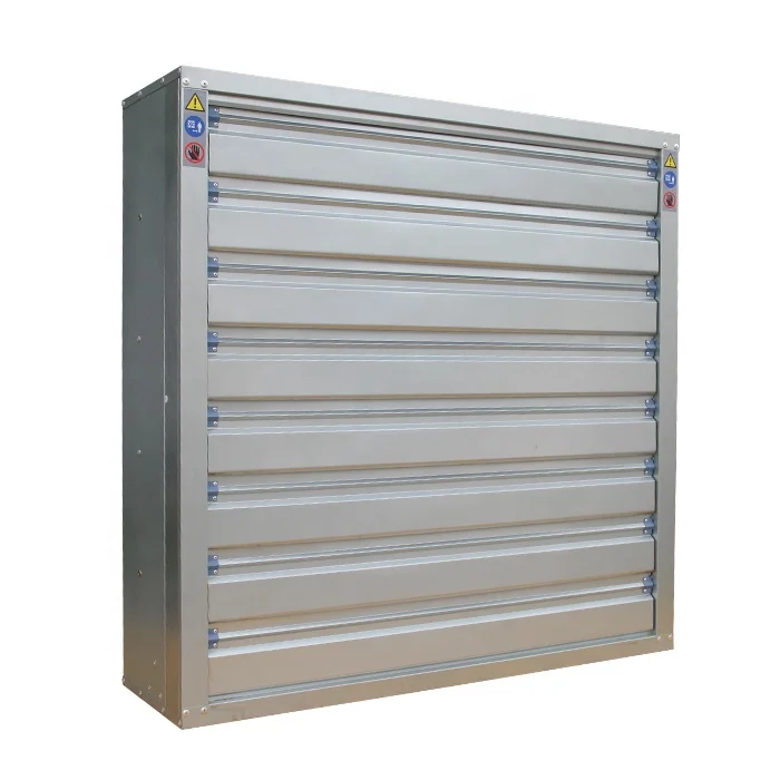 Горячая Распродажа Тепличный вентилятор вытяжной настенный металлический с жалюзи