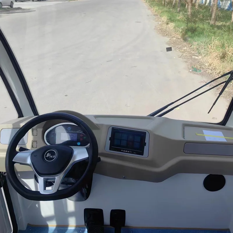 Luxury 8-Person Mini Buggy Electric Utility Vehicle Rust-Resistant Golf Cart with 48V/72V Battery New Condition EEC Certified