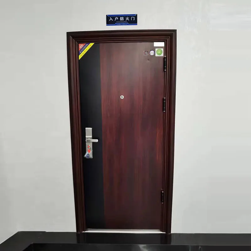China Fire Rated Security Doors Homes Entrance Steel Fire Rated Door Commercial Exterior Fire Rated Steel Doors
