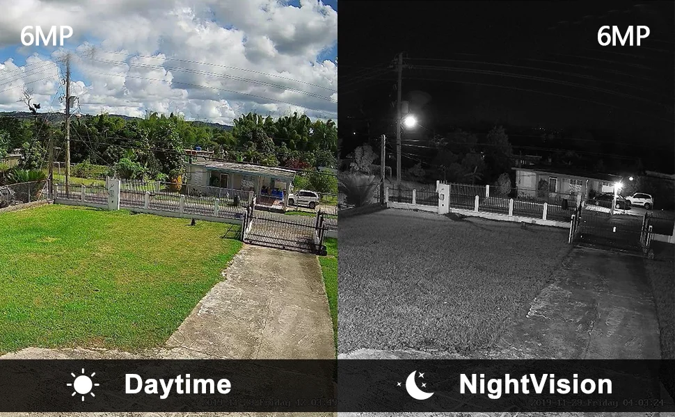 IP66  6mp metal bullet ip poe camera with smart human and vehicle detection built in hik private protocol infrared sony sensor