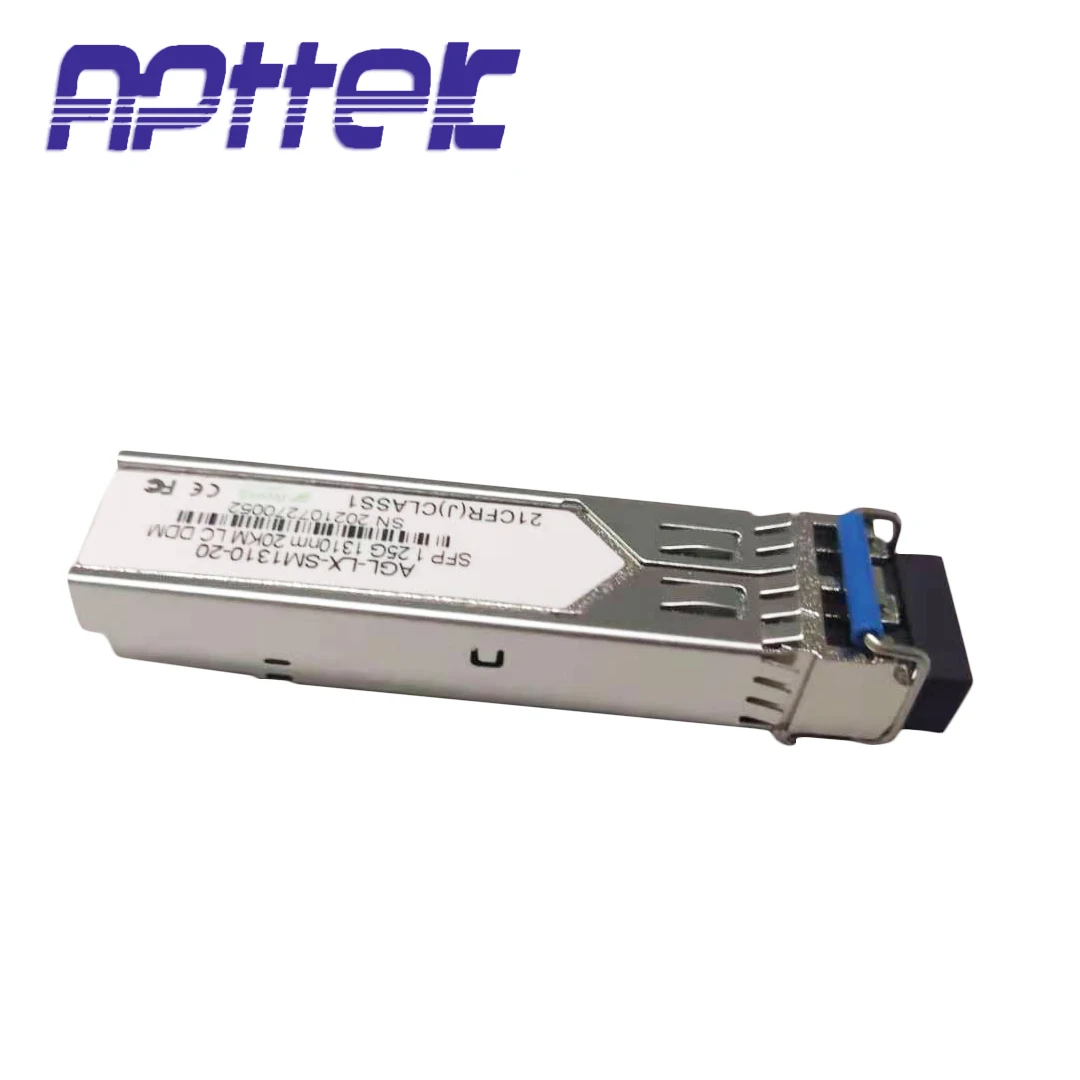 Волоконно-оптический модуль приемопередатчика совместимый 1,25G SFP 20 км 1310nm одиночный режим LC дуплекс AGL-LX-SM1310-20