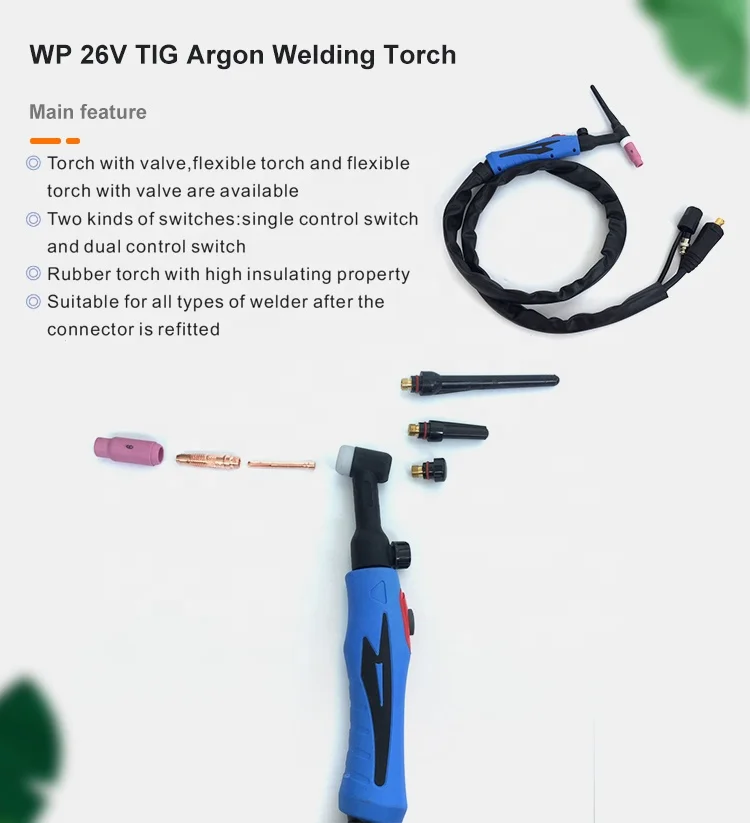 WP-26 WP-17 WP-18 газа объектив большой 45V116 45V64 995795 45V63 Tig Сварочная горелка