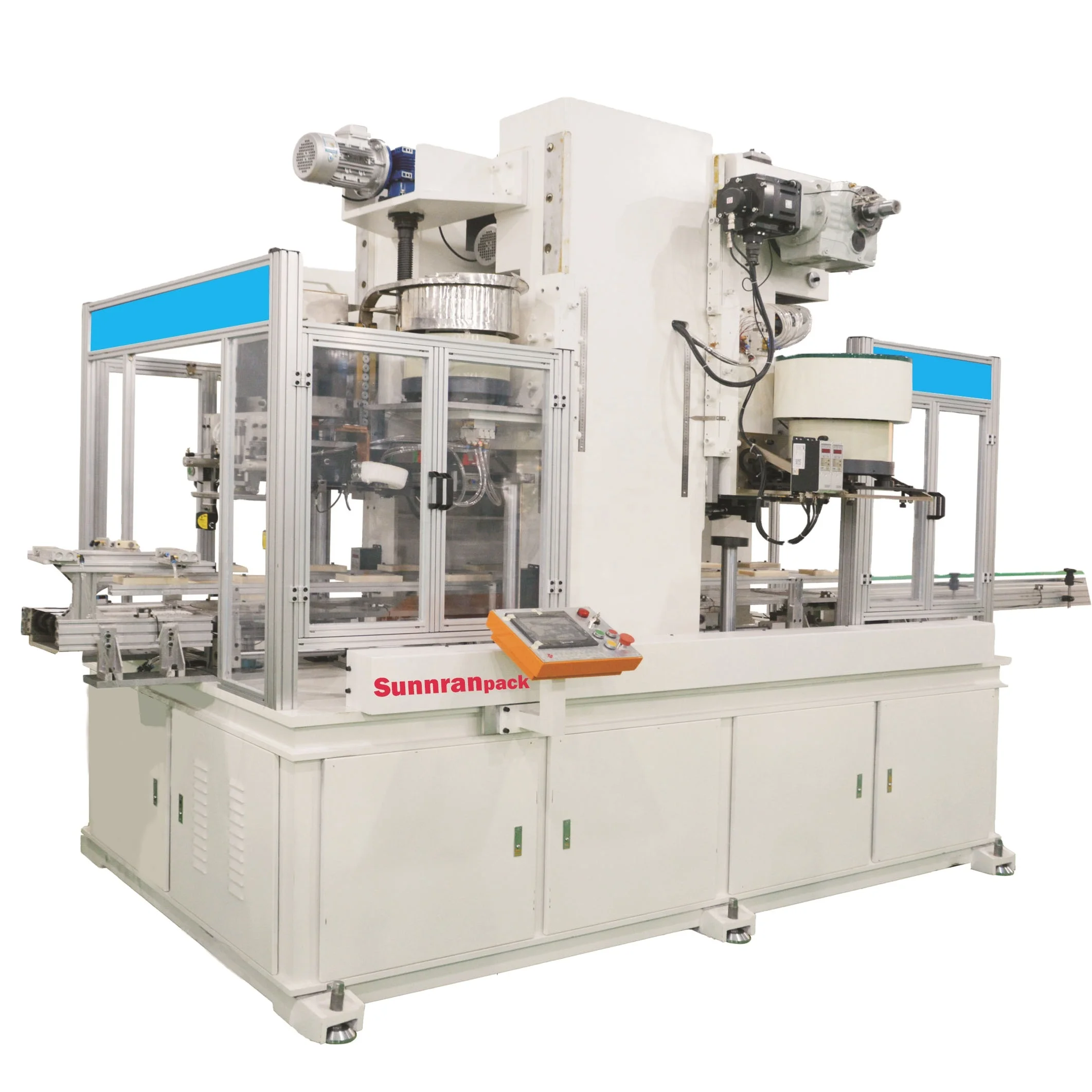 Sunnran Hot sale  45CPM 10-25L pail Ear welding machine Handle bailing machine for can making