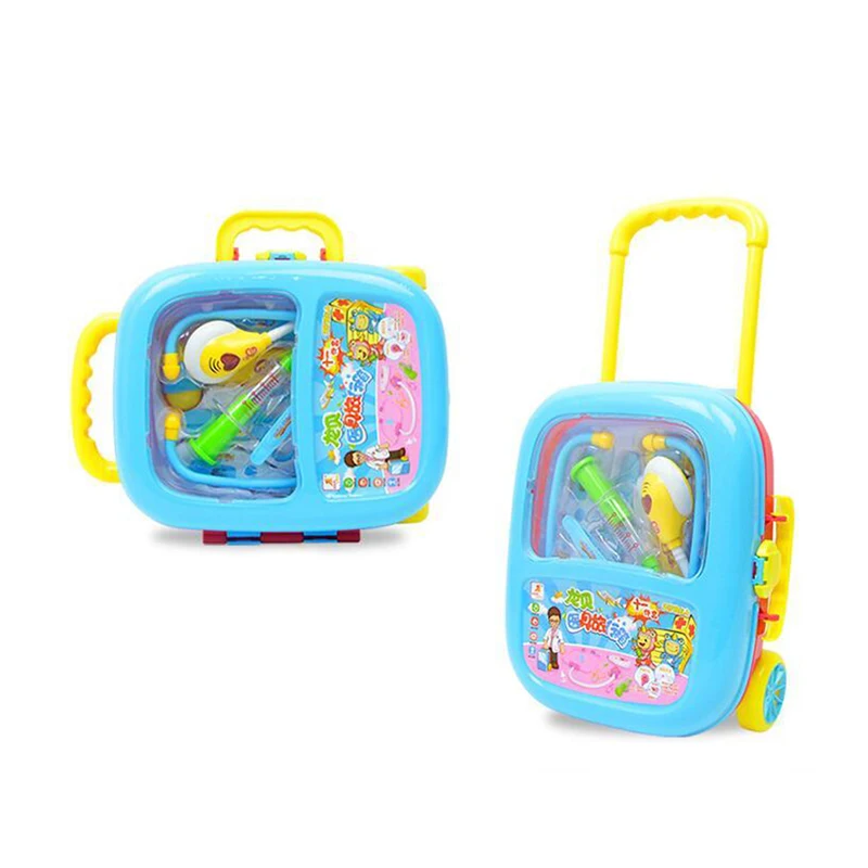 Customizable Play House Toys family game understand medical knowledge plastic Simulation Medicine Box