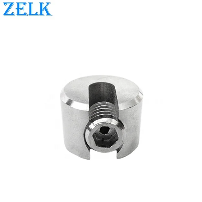 Hardware Stainless Steel Wire rope Round Clip Cable Clamp Net clip Stopper