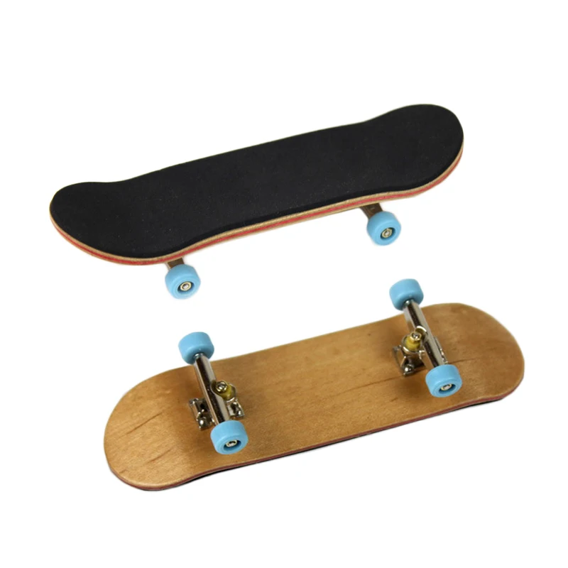 Professional Mini Wooden Sport Fingerboard Finger Skateboard 32mm Size with Custom Logo Made of Metal and Plastic