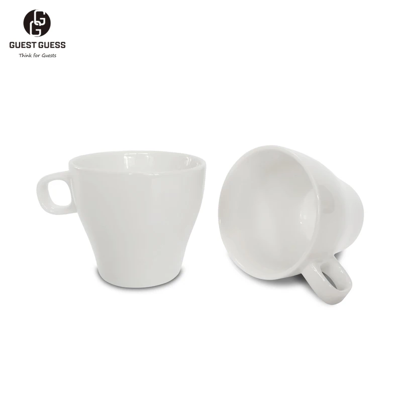 Wholesale Porcelain Coffee Mugs White Tea Cup Drinking Espresso