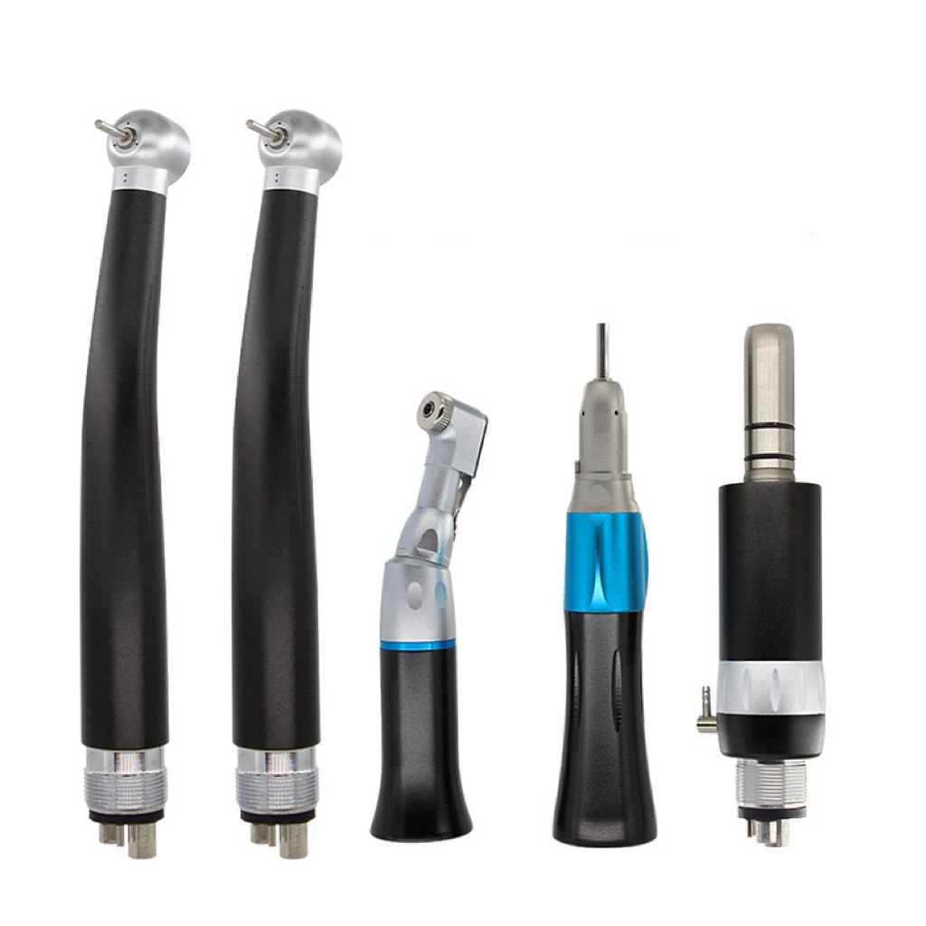Mini Head Dental High Speed Triple water spray Handpiece 2/4 Hole Dentistry equipment Air Turbine