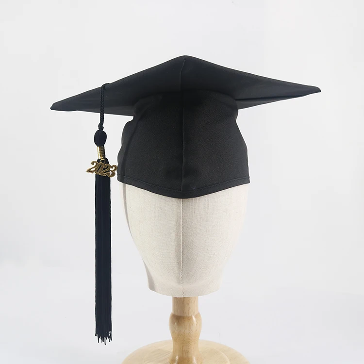 Mondon Zinc alloy Custom 2023 2024 2025 Gold Graduation Accessory Cap Year Charms for Tassel Decoration