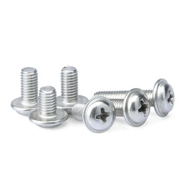 Stainless steel cross recessed truss head phillips machine screw
