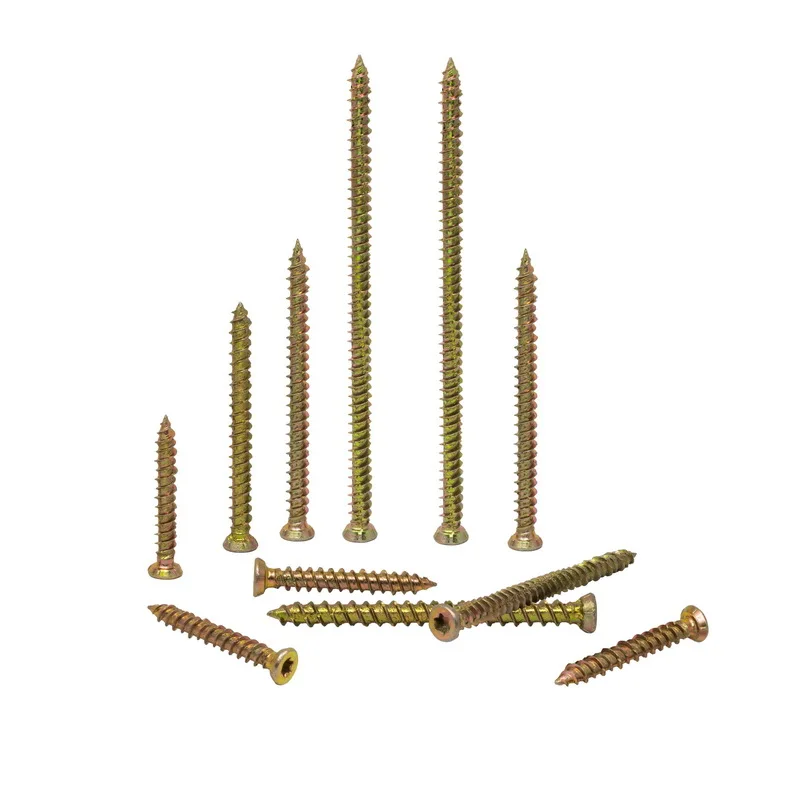 T30 Torx Trim Head Anti-Rust Tapping Screw 7.5mm Diameter Window Framing Concrete Screws
