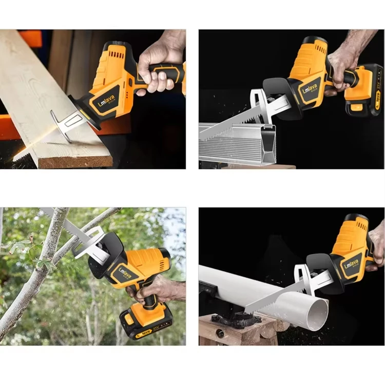 Wireless electric power tools cordless electric brushless reciprocating saw handheld portable electric saber saw