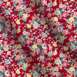 Высокое качество на заказ 100% хлопок печать тканый Поплин Ткань для одежды