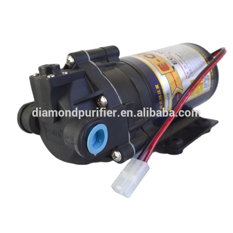 Reverse osmosis drinking system with 400gallon diaphragm booster e-chen pump