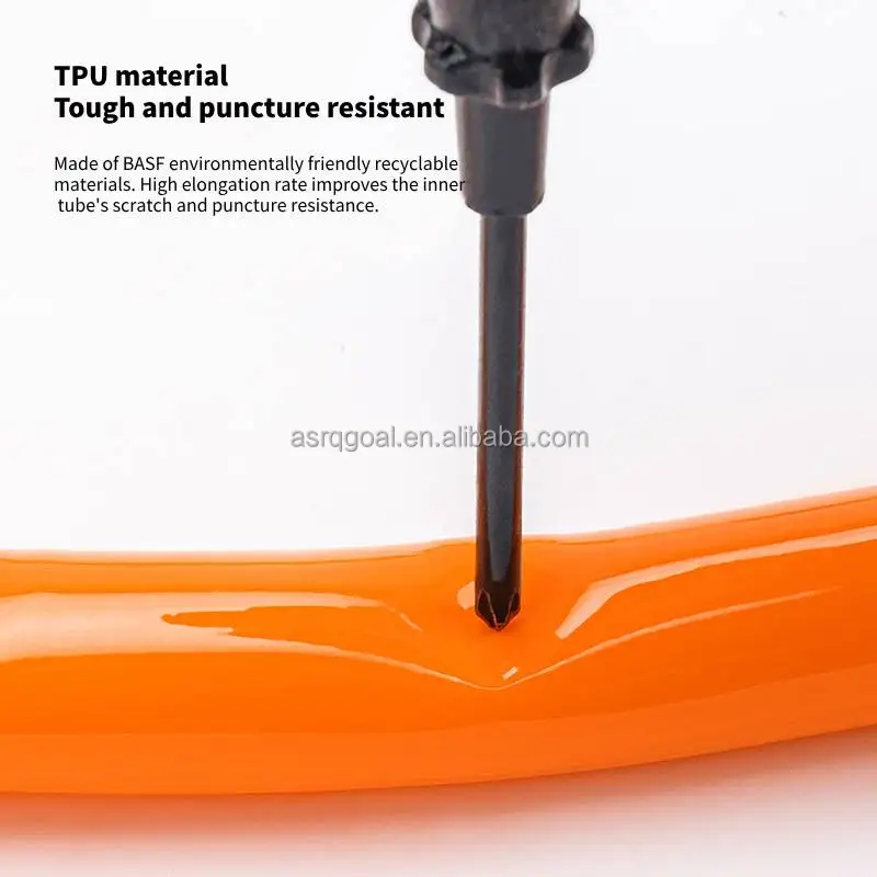 Good selling custom logo 700*25c thorn resistance tpu inner tube 45mm 65mm 80mm valve for mountain bike tire