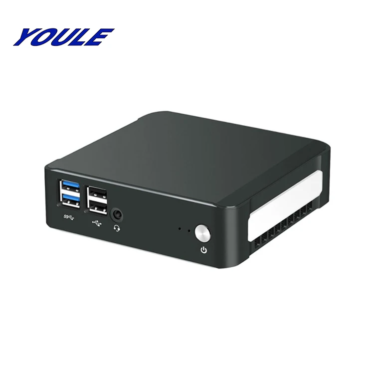 
Gaming Desktop PC Intel Dual Core i7 8565u Barebone Kaby Lake Fanless Mini PC 4GB DDR4 Laptops And Desktop Computer 