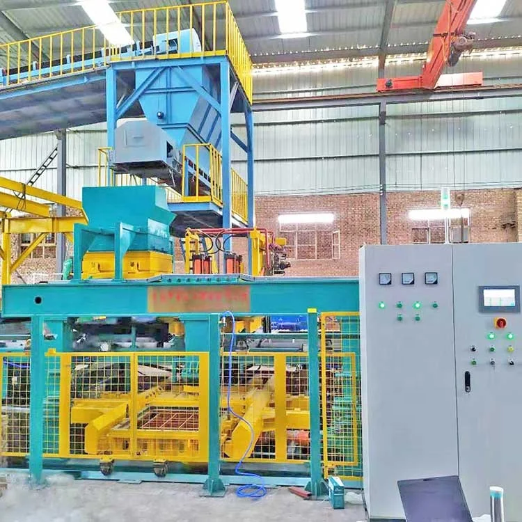 Huaxin Foundry machinery supplier Iron casting line  Automatic casting molding line  Steel casting production line