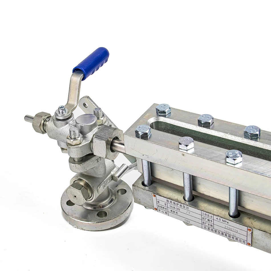 Liquid Lpg Gas Tank Level Indicator High Temperature Stainless Steel Magnetic Water Liquid Level Gauge