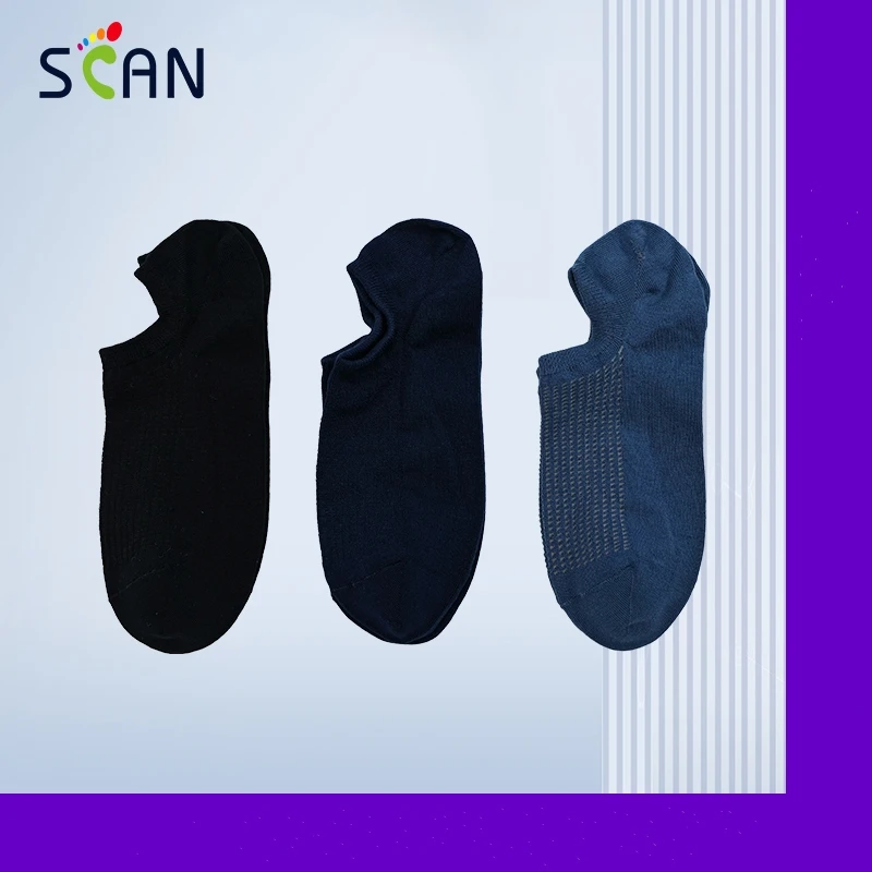 Cheap Low Cut Ankle Socks Mens Business Socks High Quality Custom Socks Wholesale Bulk Production Disposable Black White Gray