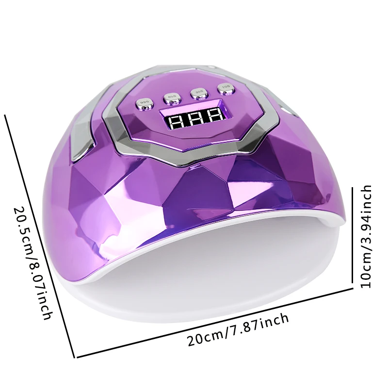 DKW 280W-66 Lamp Beads Can Be Portable SUN-KM8 Comfortable Induction Baking Lamp Four-speed Timing Nail Lamp