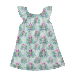 2019 modern boutique children clothing 12 years old girl unicorn clothes wholesale girls dresses