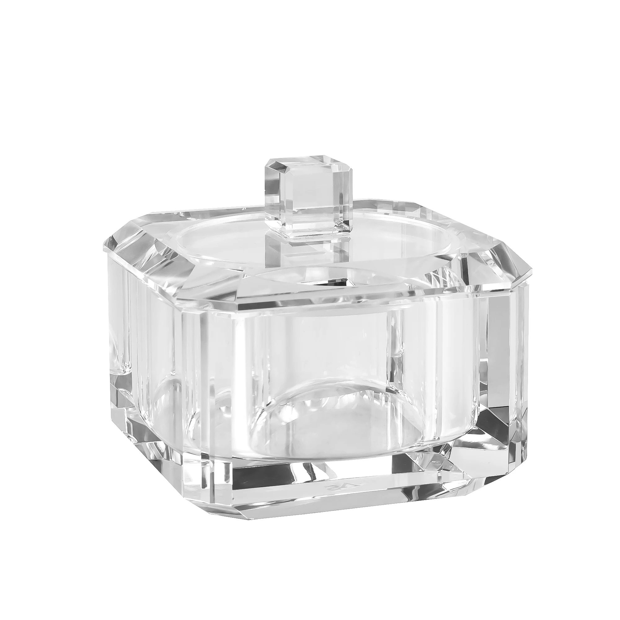 Best Quality Crystal Crafts K9 crystal gift box iron bicycle nordic home decor from China