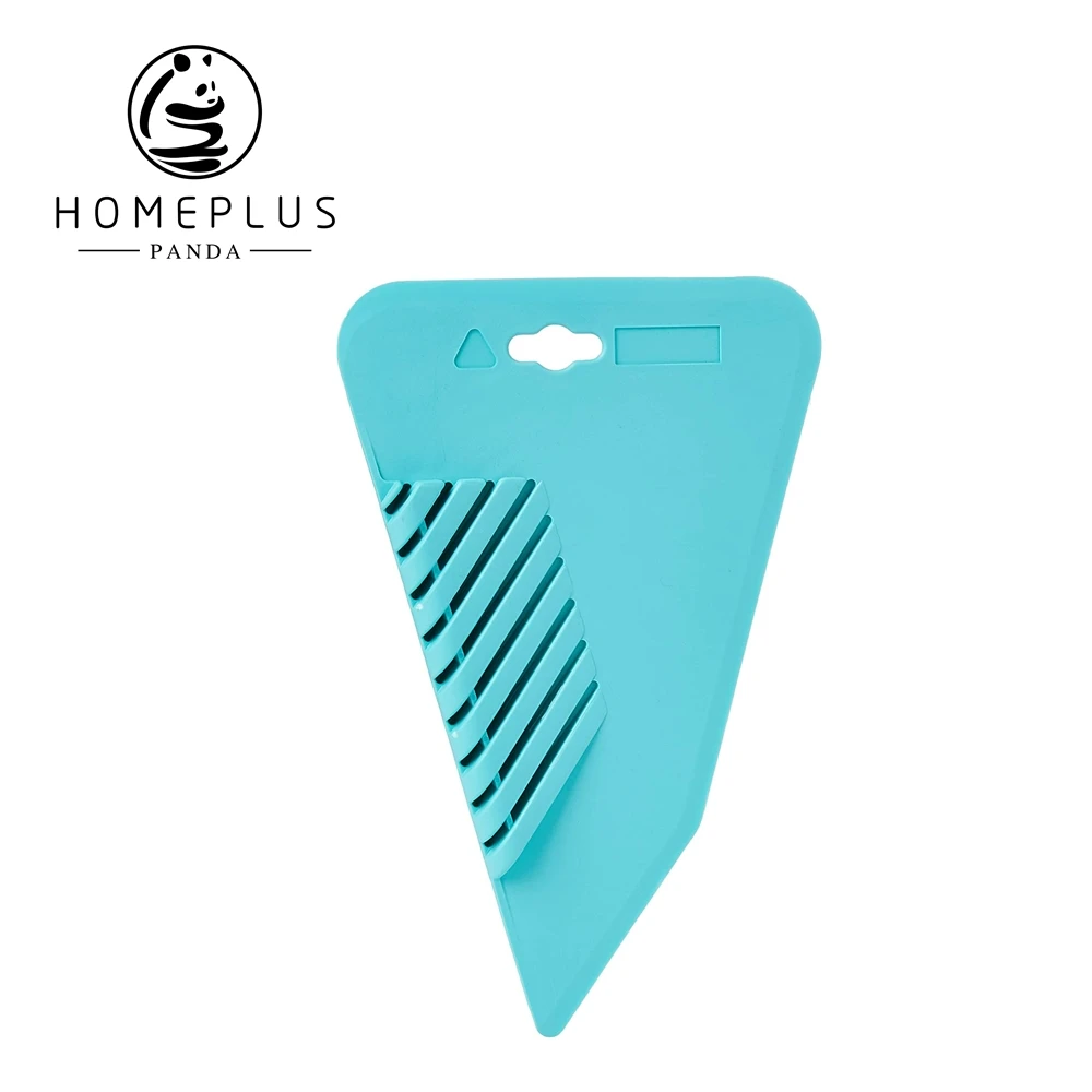easy using plastic high quality blue decorated rubber wallpaper smoother tool