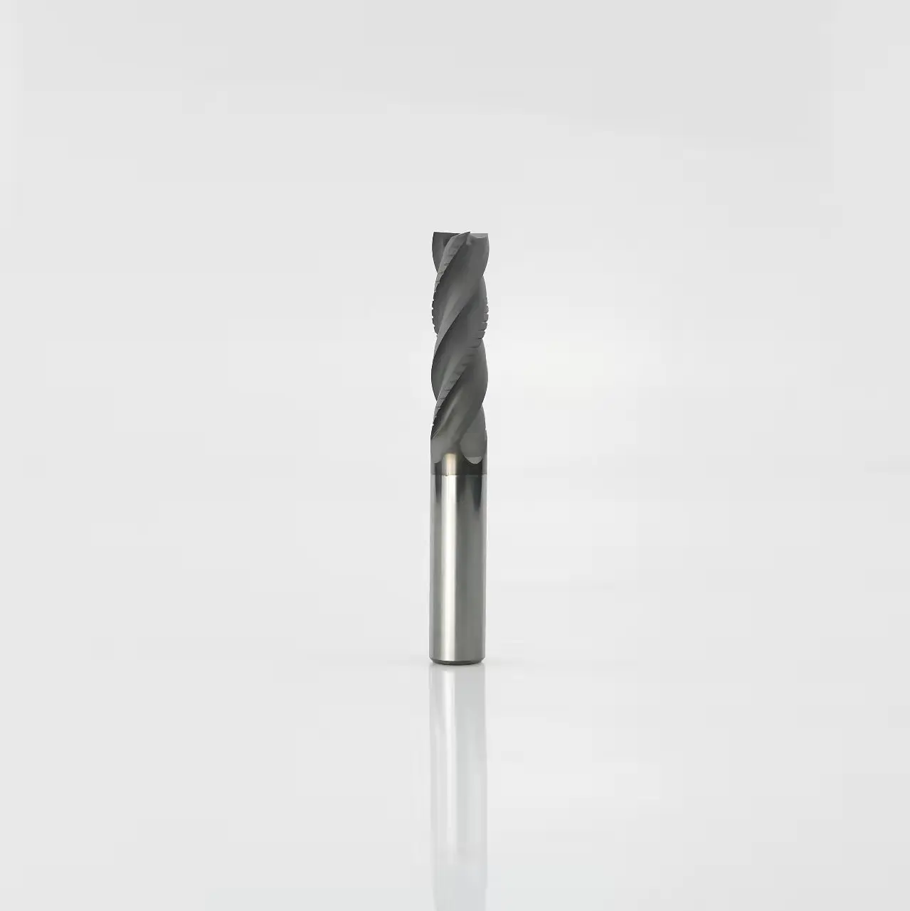 65 Degree Long Carbide Round-End Milling Cutter 2-6 Flutes Straight Shank Cnc Bull Nose Carbide End Mill