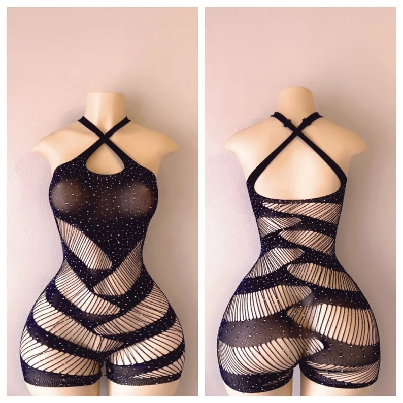 ELITES One Piece Dancewear Exotic Sexy Women Lingerie For Night Wear Designer Exotic Dancewear