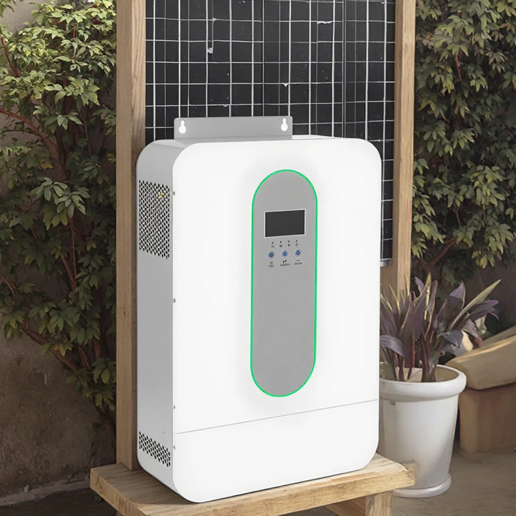 3KVA 3000W Off-Grid Hybrid Solar Inverter 24V Pure Sine Wave Inverter for Home Solar Power System MPPT 6KW Output Controller