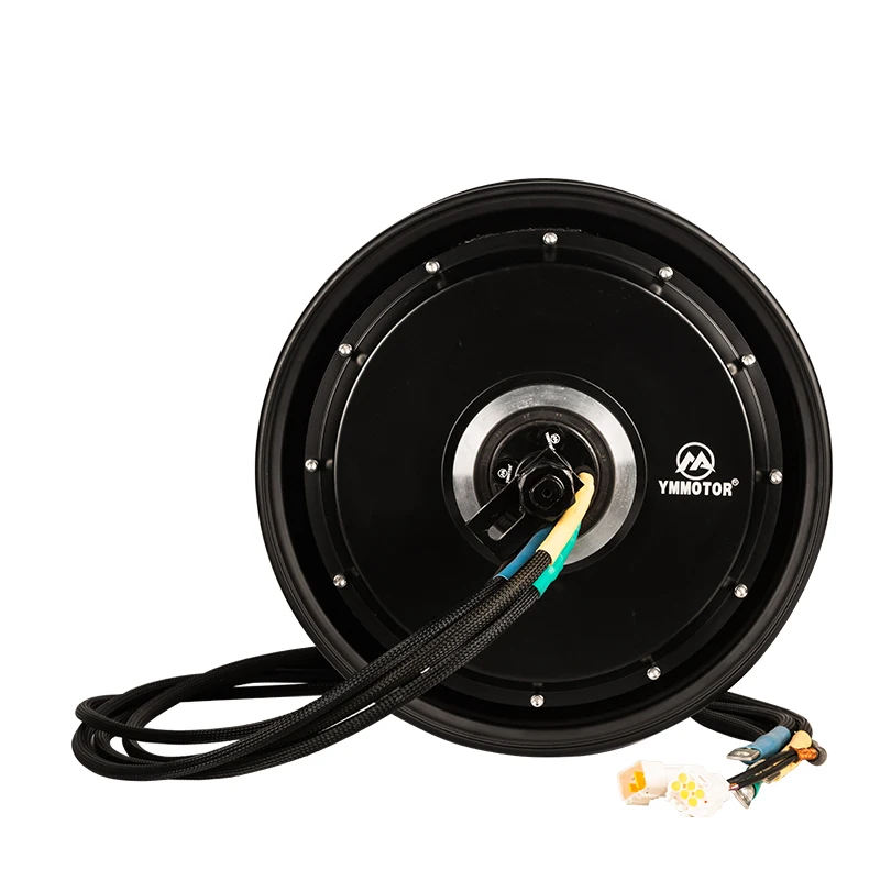 12 Inch 2000W-5000W 72V Wholesale Drive Powerful Brushless Dc Electric Motorcycle Motor Kit