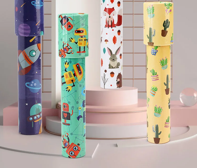 Classical toy Rotation Paper Kaleidoscope Funny toys for kids best gift