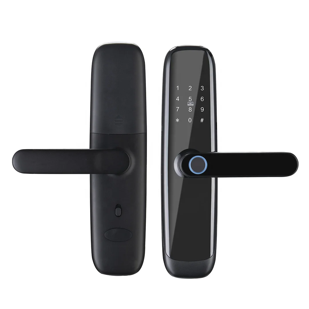 Wholesale OEM Tuya Password Electronic Fingerprint Gate Smart Digital Door Lock