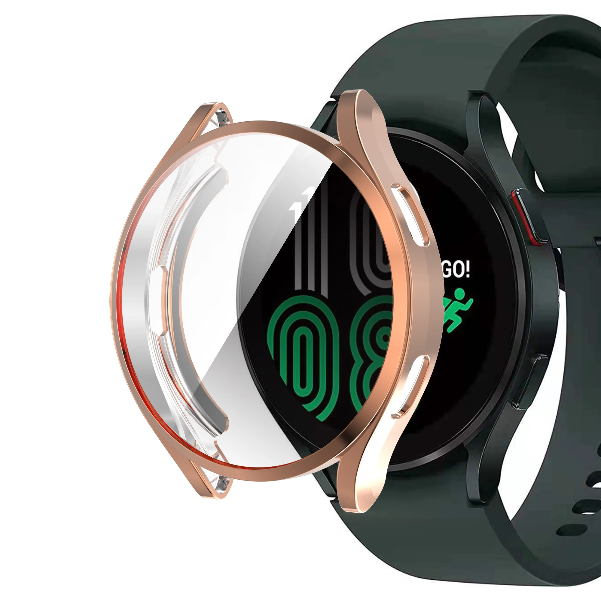 Противотуманное Закаленное стекло Защитная пленка Мягкий ТПУ Samsung Galaxy Watch 4 Защита экрана 44 мм