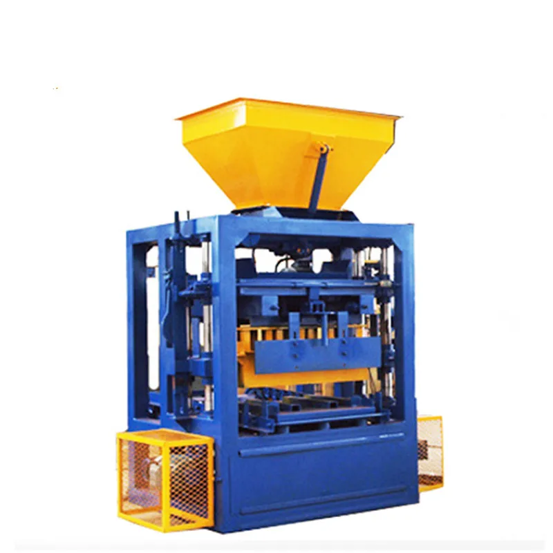 lao equipment for small business at home qt4-24 price concrete block machine for cement blocks and paving bricks for sale