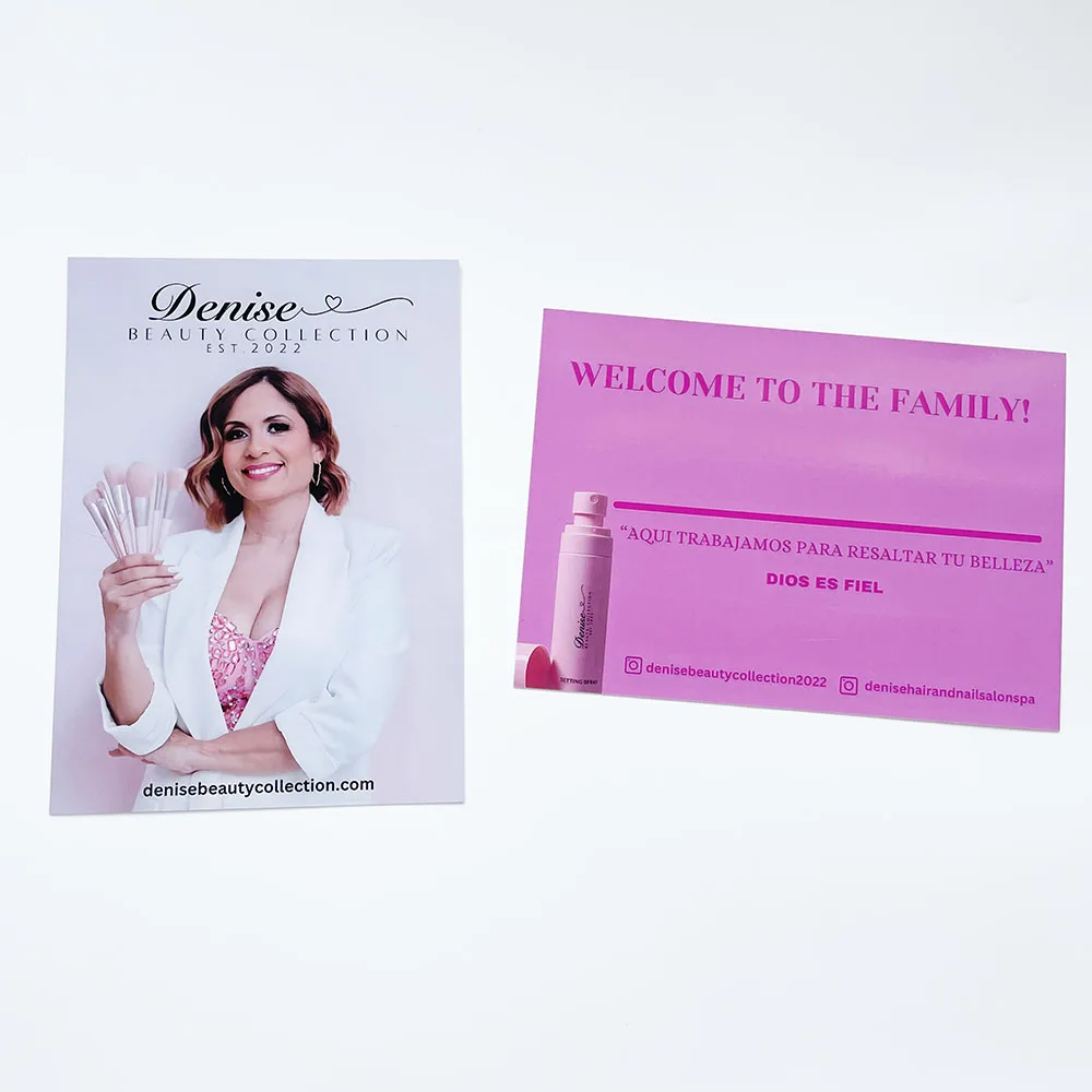 Wholesale High Quality Business Card Thank You Card Custom Printed with Your Logo with Your Design