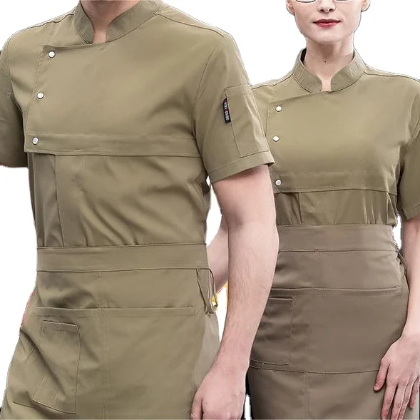 Cheap Wholesale Chef Uniform Work Clothes Suitable For Multiple Scenarios