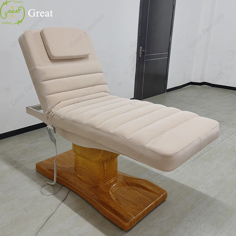 High end beauty salon equipment 3 motor massage table luxury saloon cosmetic massage bed for sale