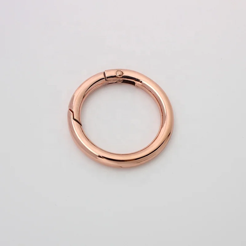 Nolvo World 6 colors full size 13-17-18-26-34-40 mm metal gate o ring spring detachable ring clasp for bag