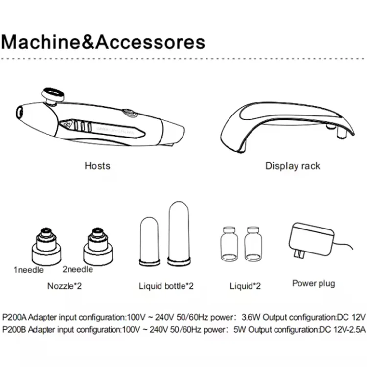 High Pressure Water Oxygen Jet Spray Pen Face Hydration Rejuvenation Machine Handheld Nano Mist Sprayer Facial Injector