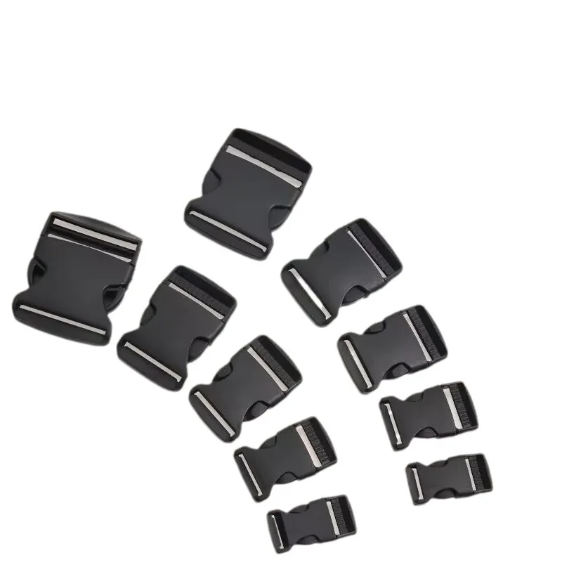 KY Custom Color Size 10mm/15mm/20mm/25mm Colorful Quick Release Buckle Plastic Side Release Buckles