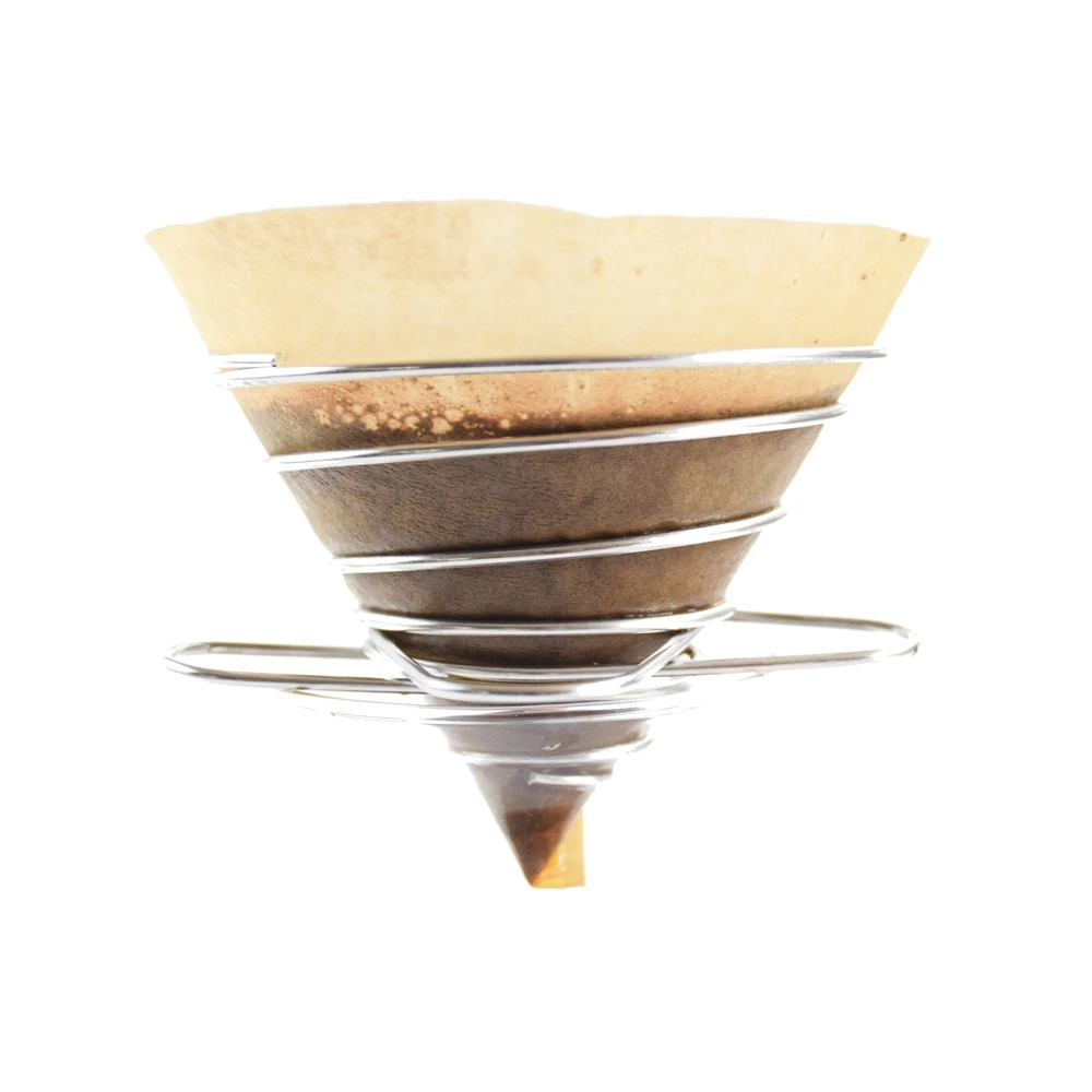 304 Stainless Steel Collapsible Paper Filters V02 Coffee Dripper Coffee Maker 1-4 Cups Household barista accessories percolator