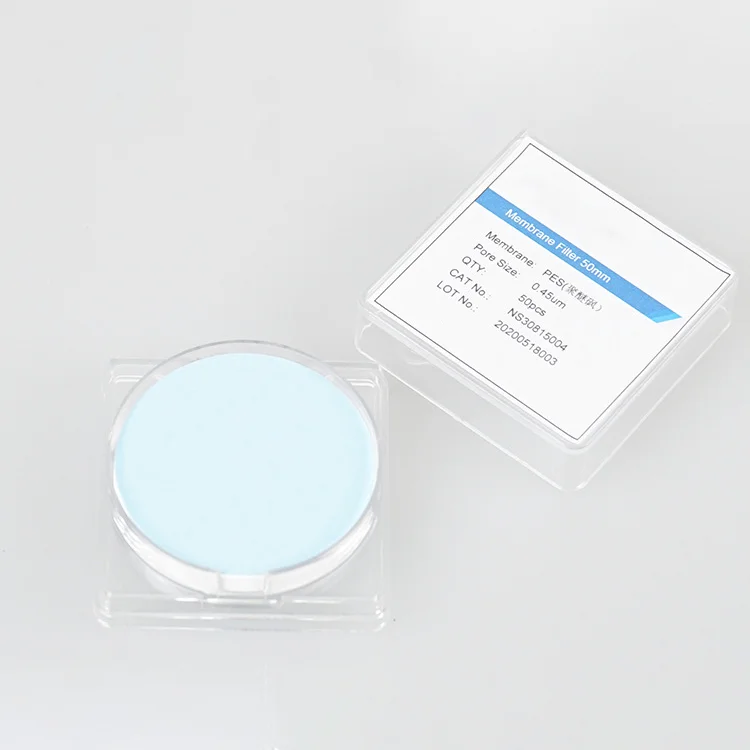 WEIAI 13mm 25mm 47mm 50mm Microporous Membrane PES Filter Membrane For Solution Filtration